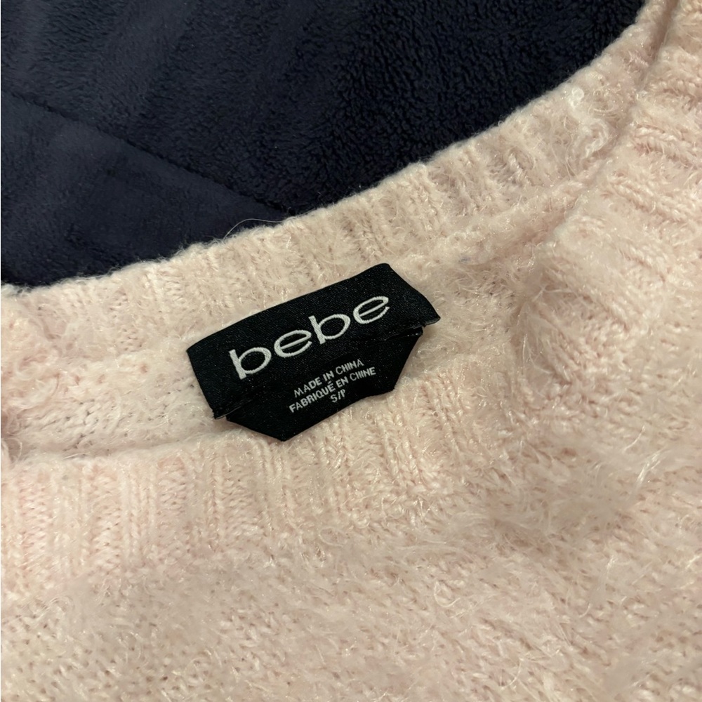 Bebe fuzzy sweater
